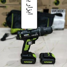 دریل-شارژی-ورکس-12-ولتدارای-یک-عدد-باطری-یدک-سه-نظام-10-میلیمتر