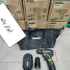 دریل-شارژی-ورکس12-ولت-موتور-براشلس-مدل-WU130-گیربکس-2-حالته