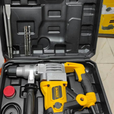 دریل-بتن-کن7کیلوی-دیوالت-مدل-3013دوکاره-1680واتگریسی-4شیاردارای-مته-وقلم-تخریب