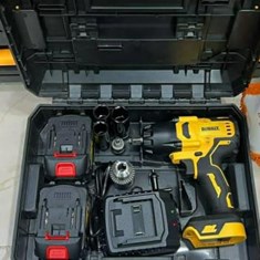 بوکس-شارژی-مارک-دیوالت198-ولت-36ولت-واقعیمدل-DCf990دو-کاره-دریل-و-بوکس-شارژی-2-باطری-باطری-لیتیوم-موتور-براشلس-دارای-نمایشگر-شارژ-باطری-مجهز-به-دیمر-3حالته
