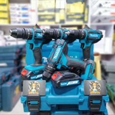 دریل-شارژی-ماکیتا36-ولتمته-13-سه-نظام-فلزی-چکش-دار