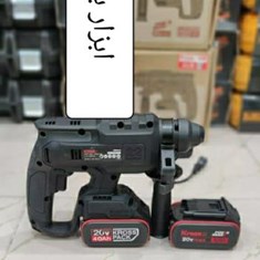 دریل-تخریب-شارژی-کرس-20-ولت-مدل-KU390-9-دارای-یک-عدد-باطری-یدک-3-حالته