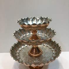 ظرف-قلمزنی-گل-و-مرغ-گود