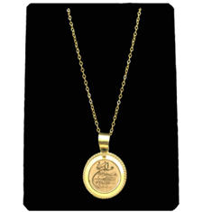 گردنبند-طلا-18-عیار-طرح-وان-یکاد