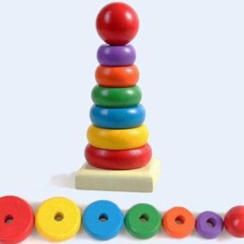 برج-هوش-چوبی-رنگین-کمان