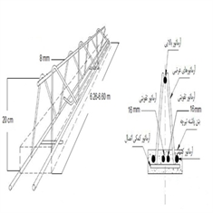 تیرچه-خرپا-8-ارتفاع-20-طول-6-26-الی-6-60-متر
