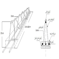 تیرچه-خرپا-8-ارتفاع-25-طول-4-41-الی-4-80