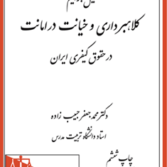 تحلیل-جرائم-کلاهبرداری-و-خیانت-در-امانت-جعفر-حبیب-زاده
