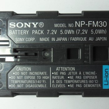 باطری-دوربین-فیلمبرداری-سونی-NP-FM30