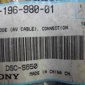 کابل-AV-سونی-S650