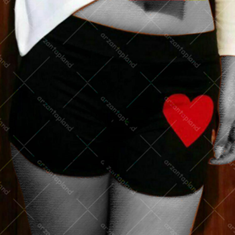 شورتک-قلب-مخمل