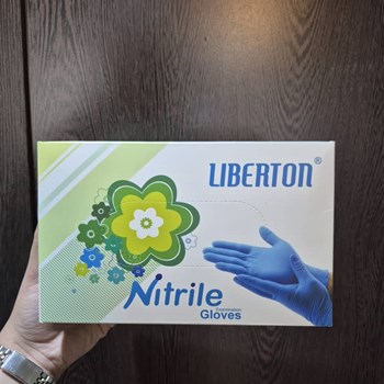دستکش-نیتریل-آبی-لیبرتون-Liberton