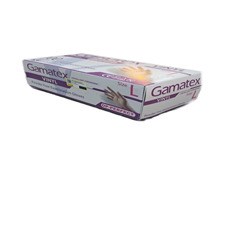 دستکش-معاینه-وینیل-بدون-پودر-حریر-Gamatex